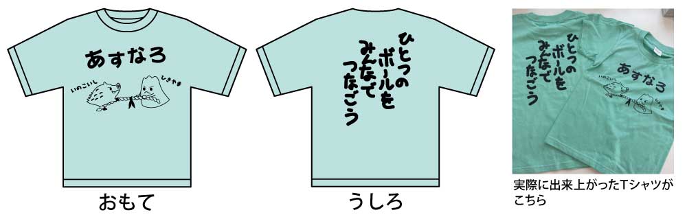 Tシャツ サイズ色々